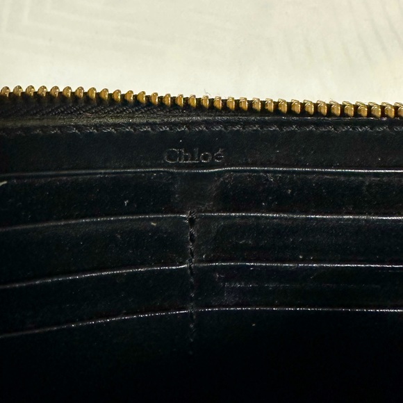 Chloe black leather clutch/Wallet! ✨👜